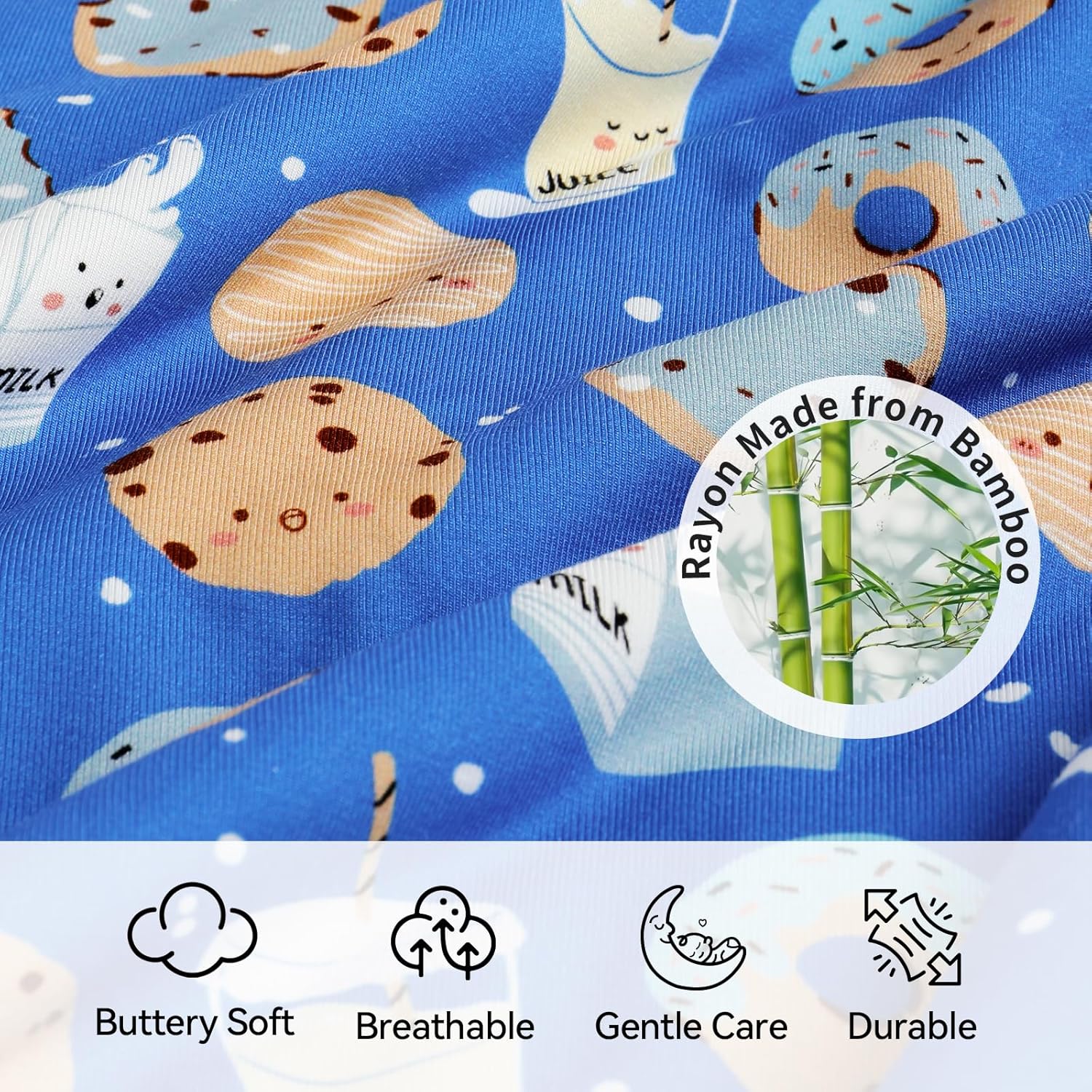 Rayon Made from Bamboo Sleep Sack 6-12 Months Supersoft Toddler Sleep Sack 1.0 Tog Baby Wearable Blanket with 2-Way Zipper Unisex Sleeping Bag for Babies Toddler - Image 2