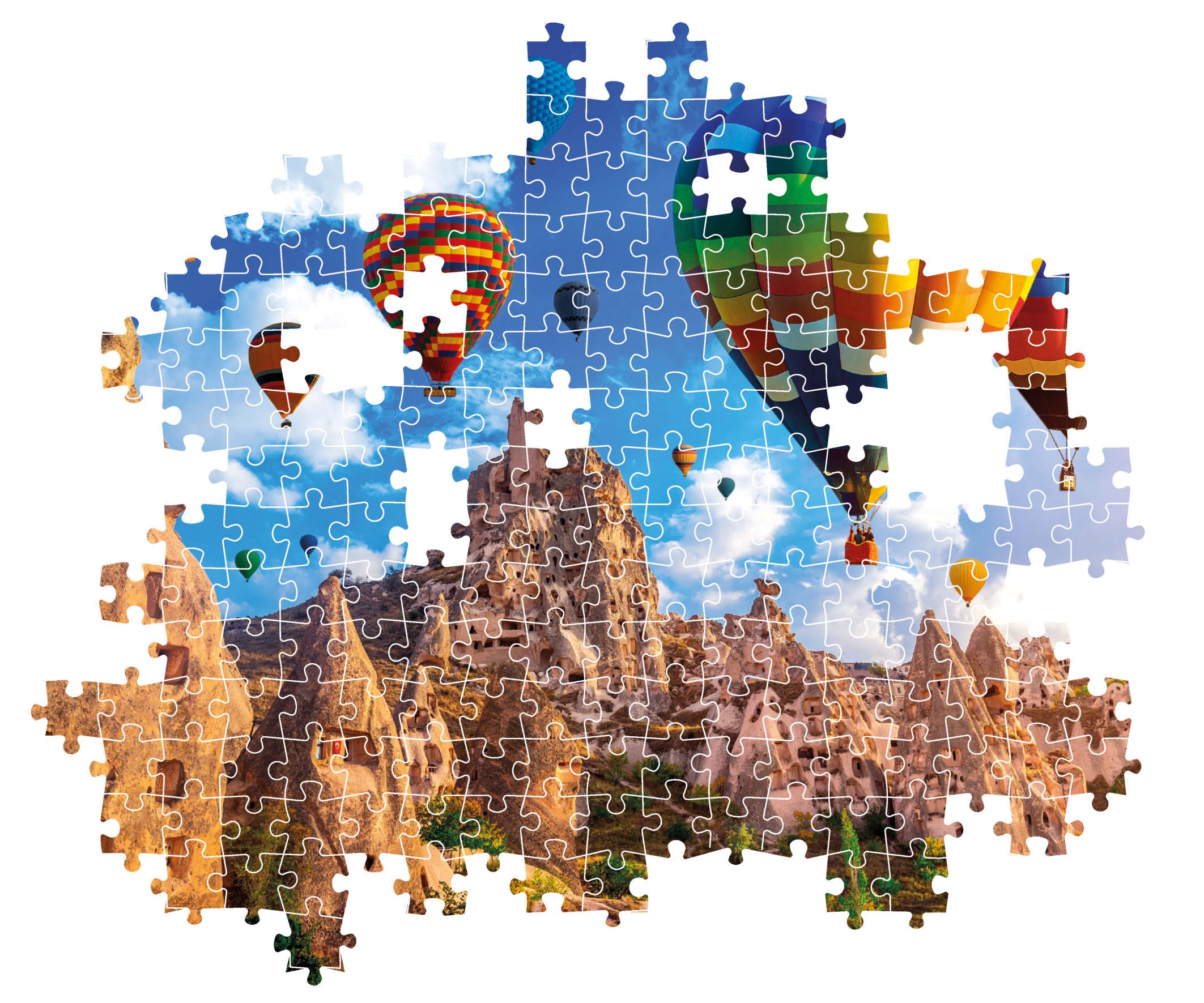CLEMENTONI 1000 el. HQ Balloons in Cappadocia [PUZZLE]