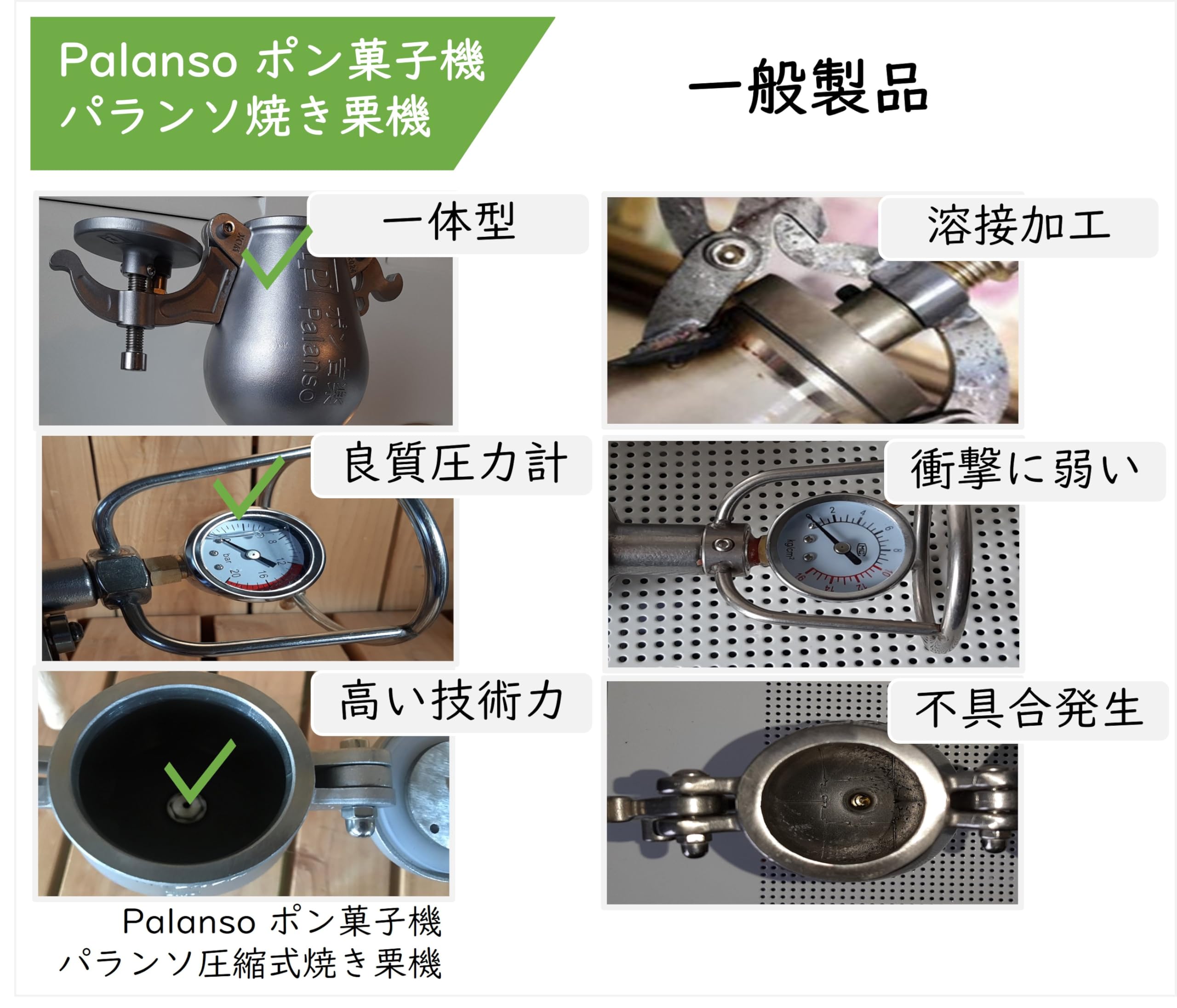 ポン菓子機 6合用のポン吉楽 電動式フルセット 5つの安全設計 圧縮式焼き栗機 Amazon.co.jp: パランソポン菓子機 6合用のポン吉楽! 電動式