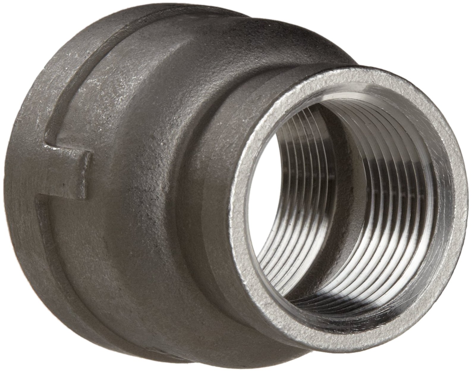 Stainless Steel 316 Cast Pipe Fitting, Reducing Coupling, Class 150, 1