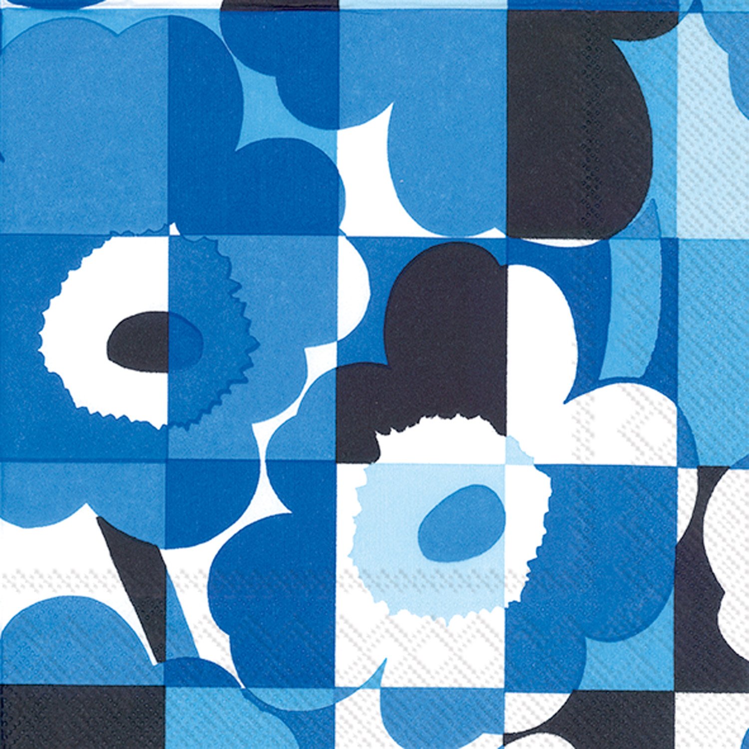 Mini-Ruutu-Unikko Blue