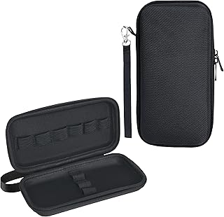 Wolfteeth Smell Proof Hard EVA Travel Case for Battery Pen Pods Charger, Portable Storage Pouch with Odor Resistance, Durable Protective Holder (Black, Empty Case Only)