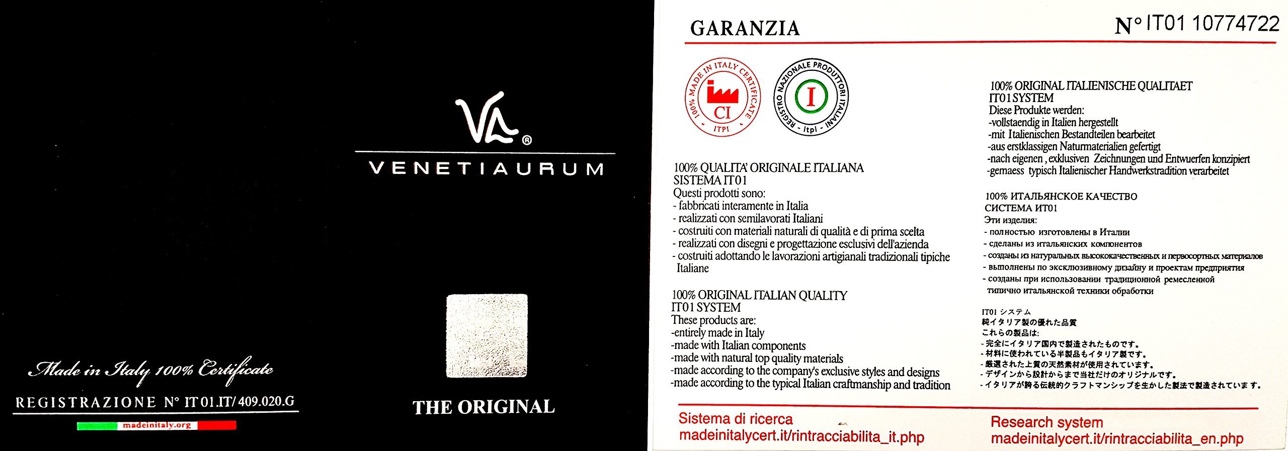 Venetiaurum - Bracciale per Donna con cuori e perle in vetro originale di Murano e argento 925 - Gioiello made in Italy certificato