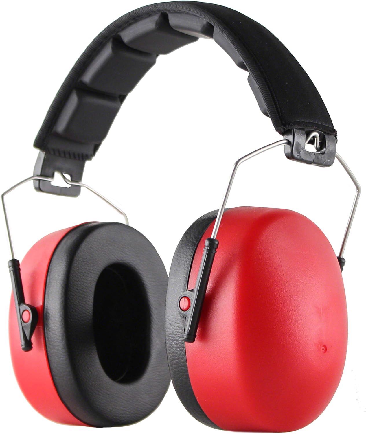 TITUS 3 Series 37 NRR Noise Reduction Hearing Protection & G18 Polarized Sculpt Z87.1 Safety Glasses Combos (Red)