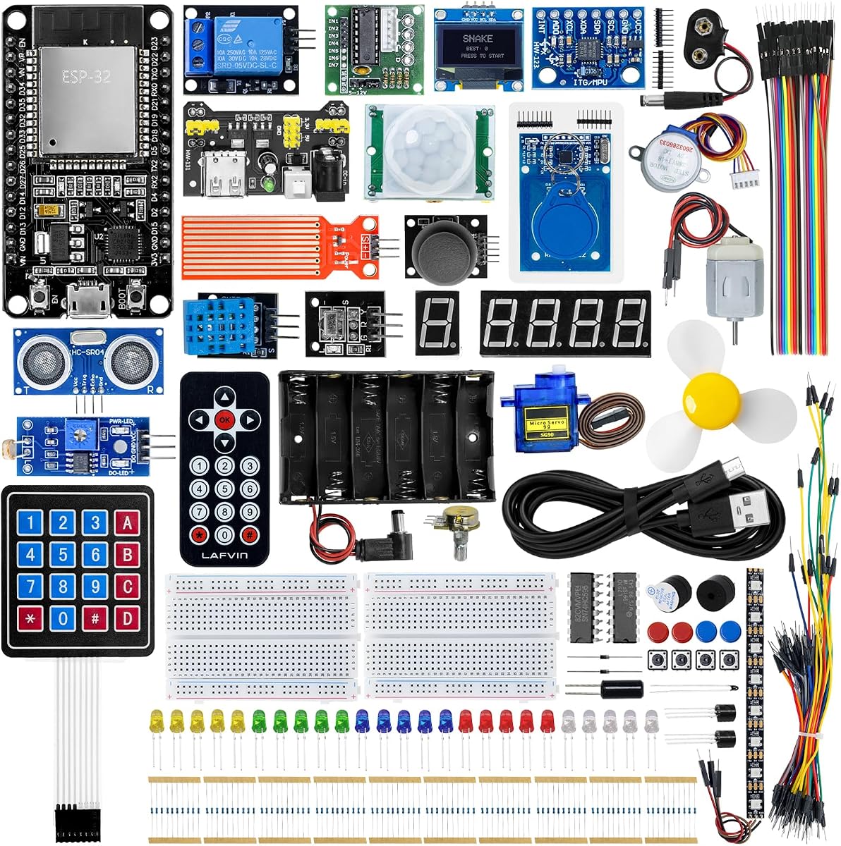 LAFVIN ESP32 Ultimate Starter Kit