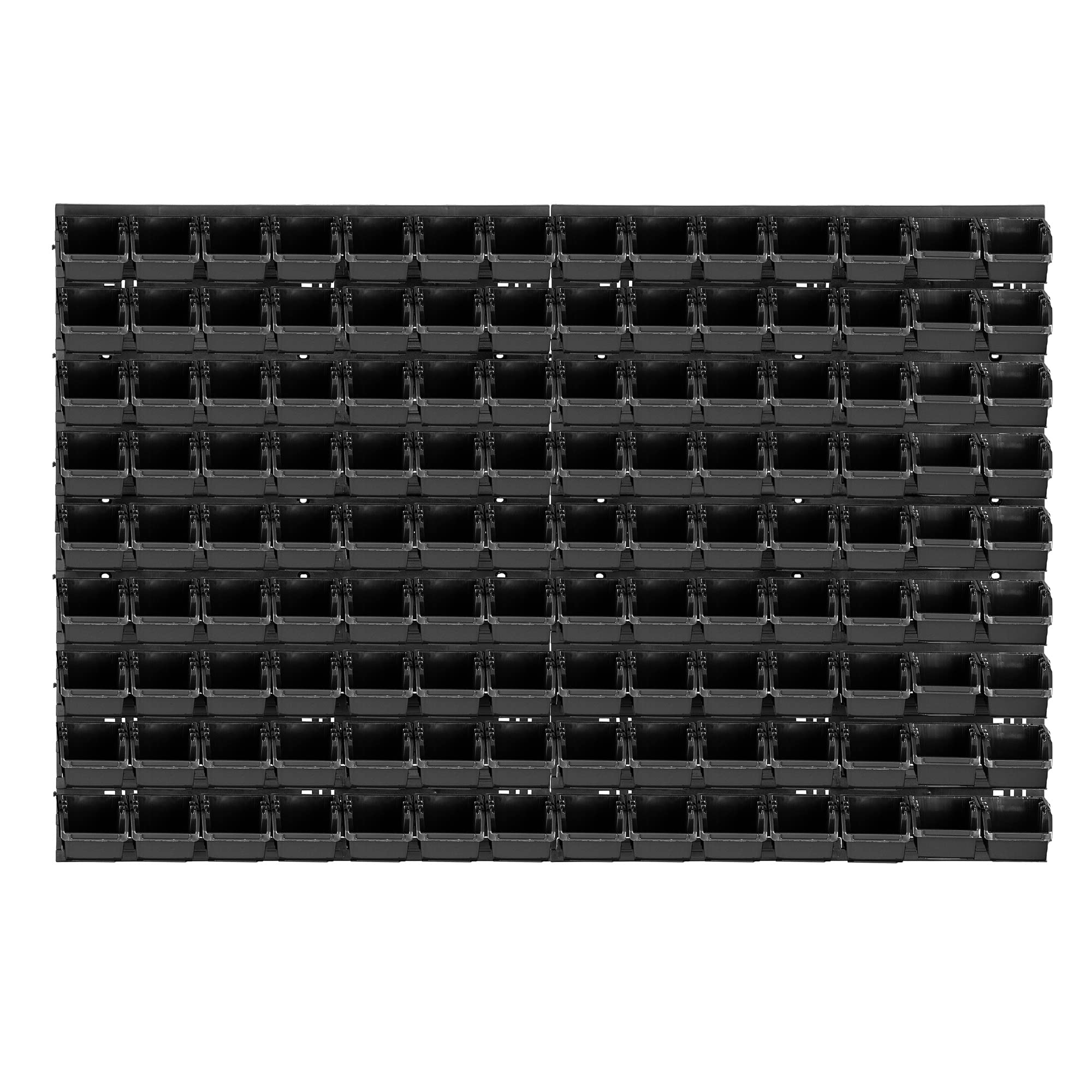 KADAX Werkplaatswandrek, 116 x 78 cm, opslagsysteem van robuust kunststof, uv-bestendig werkplaatsrek, uitbreidbare wandplaten, opbergrek voor garage