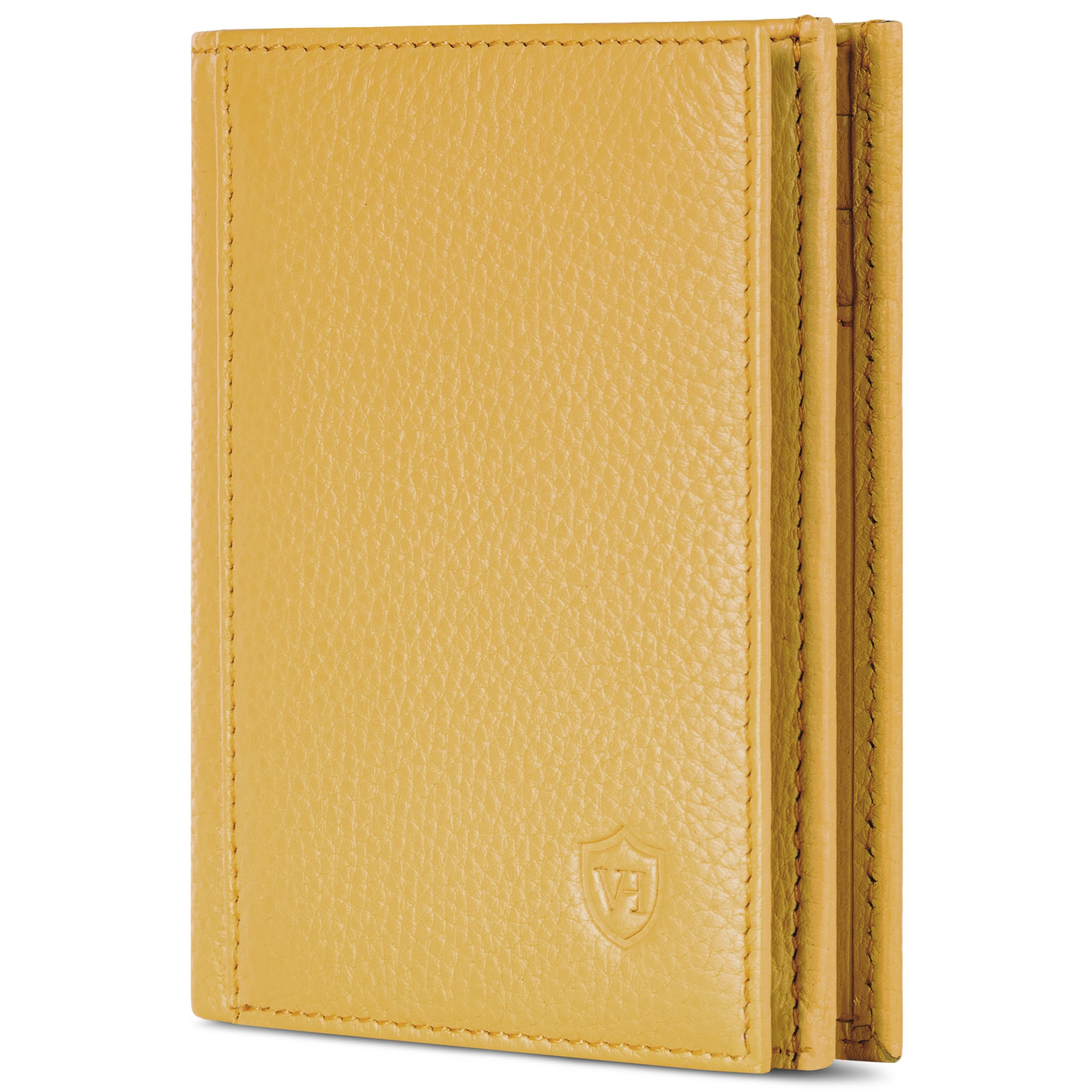 VON HEESEN® Leder Geldbörse Herren mit Münzfach & RFID Schutz I Echtleder Geldbeutel für Männer & Damen I Portemonnaie Brieftasche Wallet Portmonee