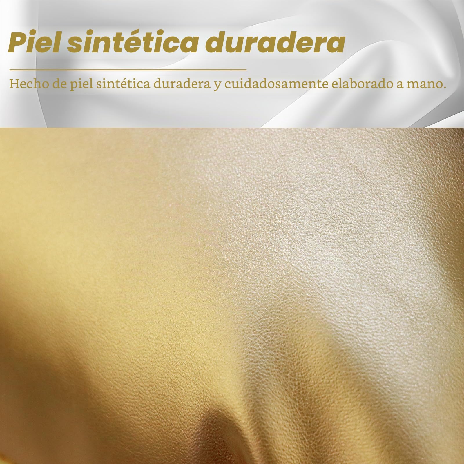 Muka Pack de 2 Fundas de Cojín de Piel Sintética Sin Relleno | 45 x 45cm o 30 x 50cm, Decorativa y Moderno, Cremallera Invisible, Para Sofá Cama Sillón Salón