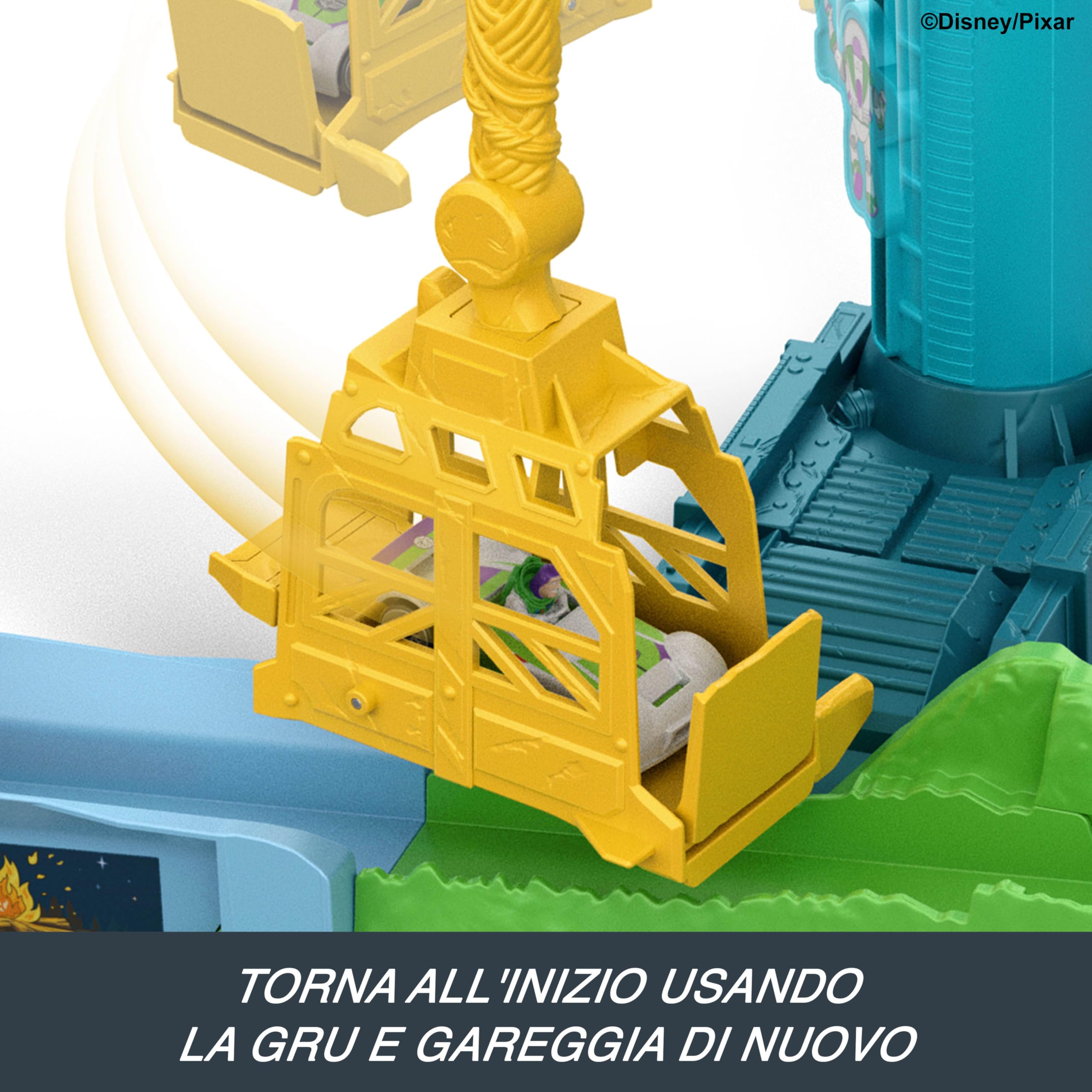 Hot Wheels Disney e Pixar Avventura Comando stellare di Buzz Lightyear