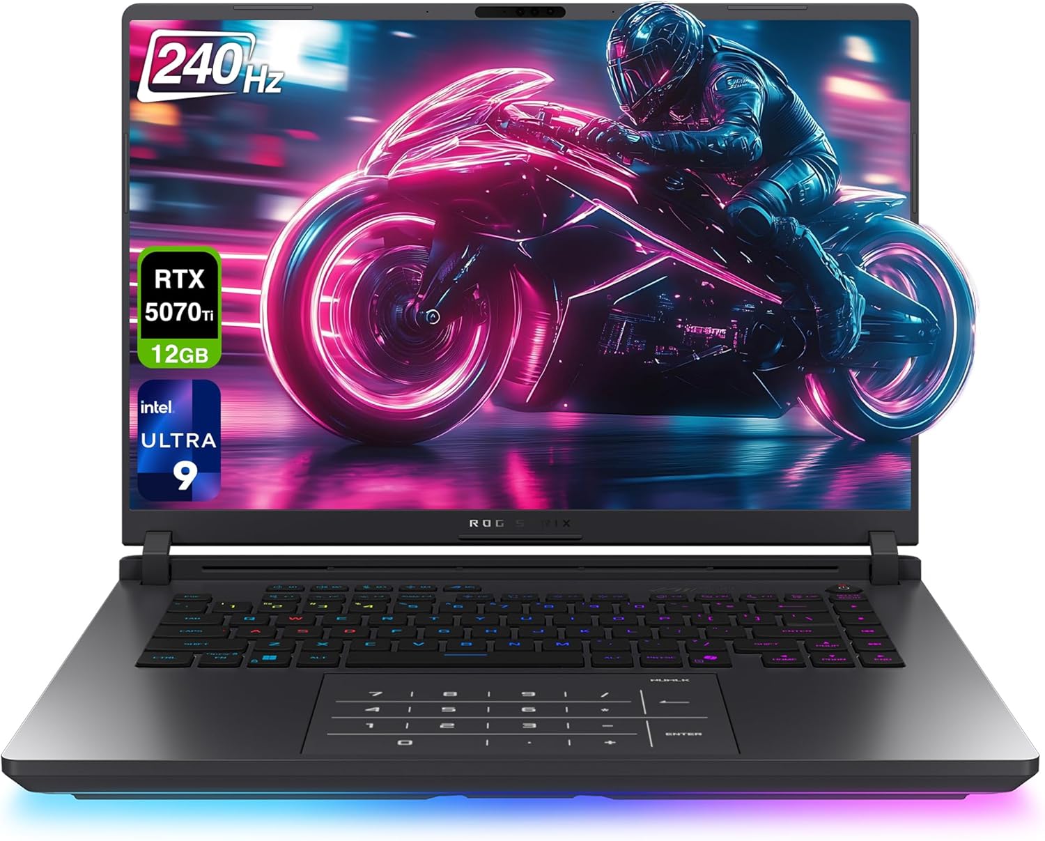 ASUS ROG Strix G16 Gaming Laptop, Intel Ultra 9-275HX, 64 GB DDR5 RAM, 2 TB PCIe…