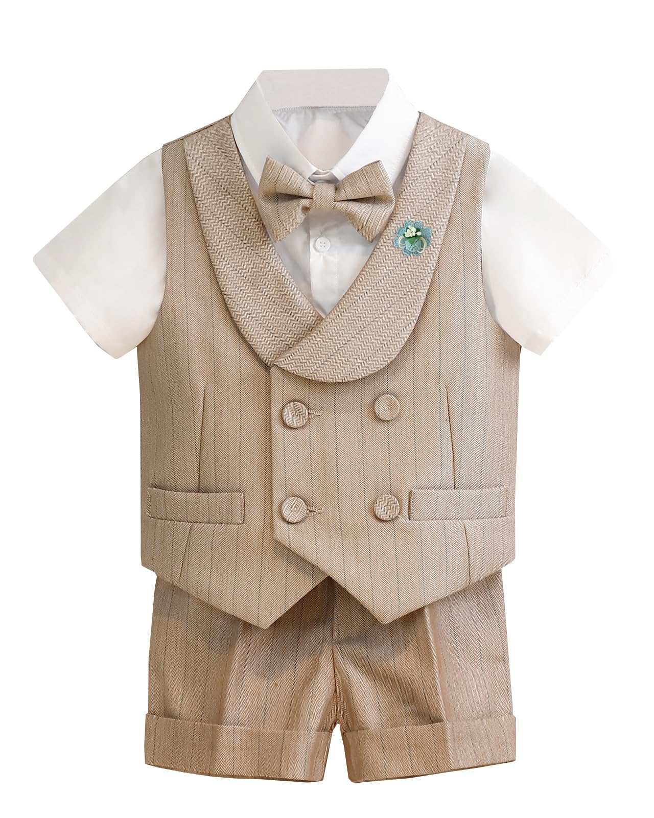 Baby Jungen Anzug Set Gentlemen Party Bekleidungssets Kinder Outfit für Festliche Anlässe | Geburtstag | Hochzeit