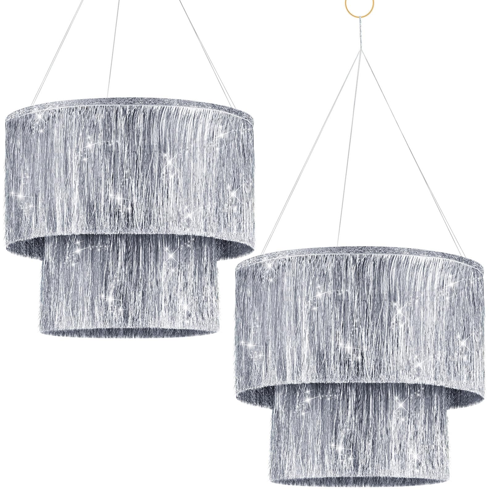 Lametta-Tischrock Leuchtet Im Dunkeln - 2 Stück Neonfolie, 80x300 Cm | Für Rave, Hochzeit, Geburtstag | 6 Farben, UV-reaktiv