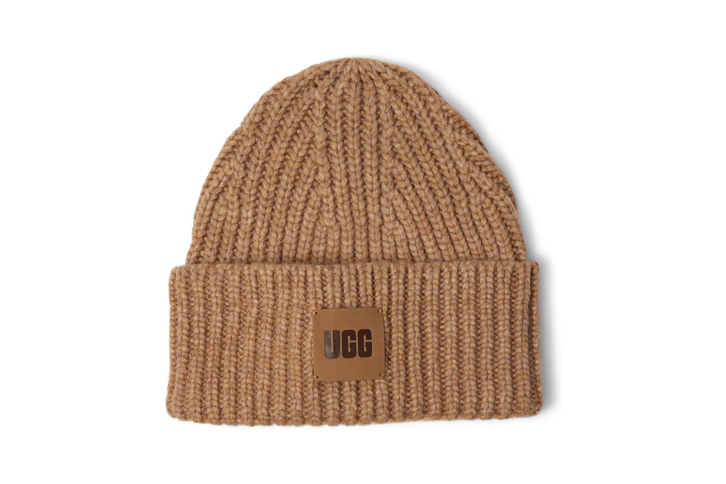 UGG Chunky Rib Beanie with UGG Logo wild grape 11590₽