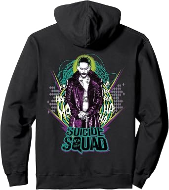DC Suicide Squad Logo Joker Pullover Hoodie