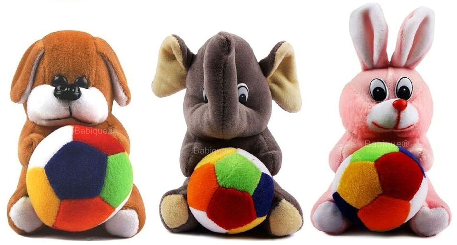 Babique Combo Dog Rabbit and Elephant Cute Teddy Soft Toy Kids Birthday (19 cm) - Review, Price and Buying Guide
