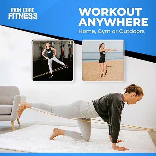 Miniatura 4 de Bandas de resistencia de asistencia para dominadas, bandas de potencia de bucle largo para hombres y mujeres, entrenamiento de flexibilidad de