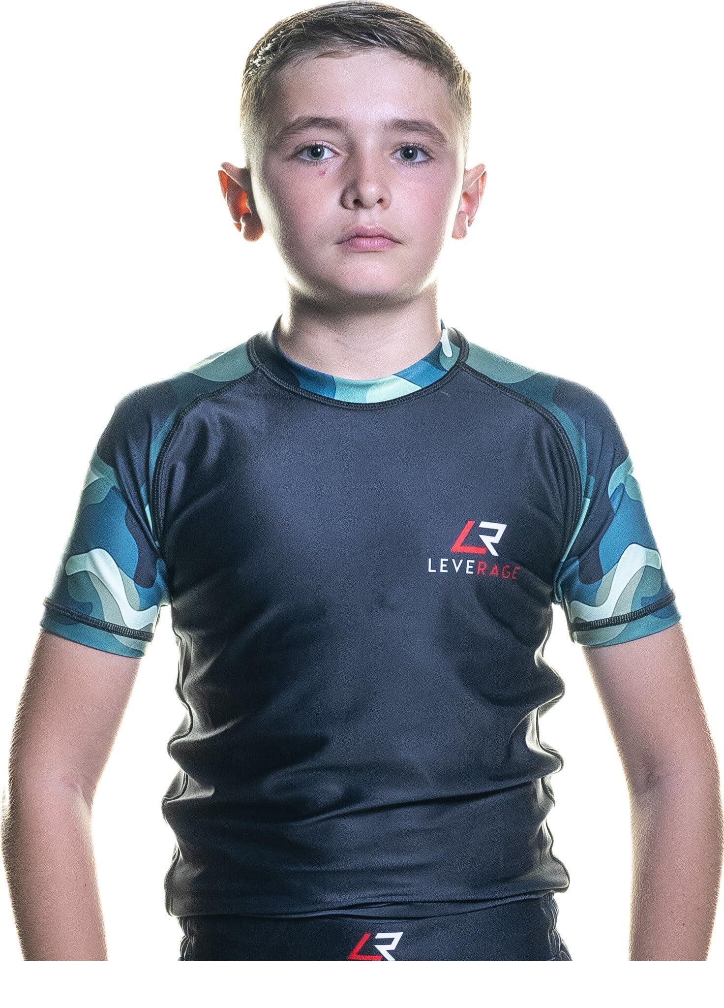 Kids BJJ MMA Rash Guard - Jiujitsu, NoGi, Swimming Shirt, Diving Top, Rashvest, Boys Gift