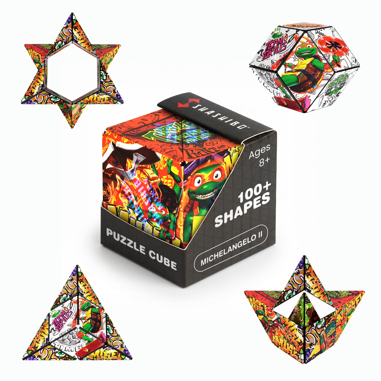 Amazon.com: Shashibo Teenage Mutant Ninja Turtles Magnetic Puzzle