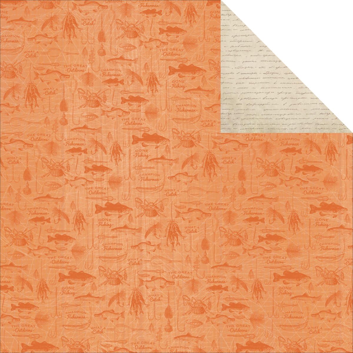 Outdoor Trail Double-Sided Cardstock 12"X12"-Frontier