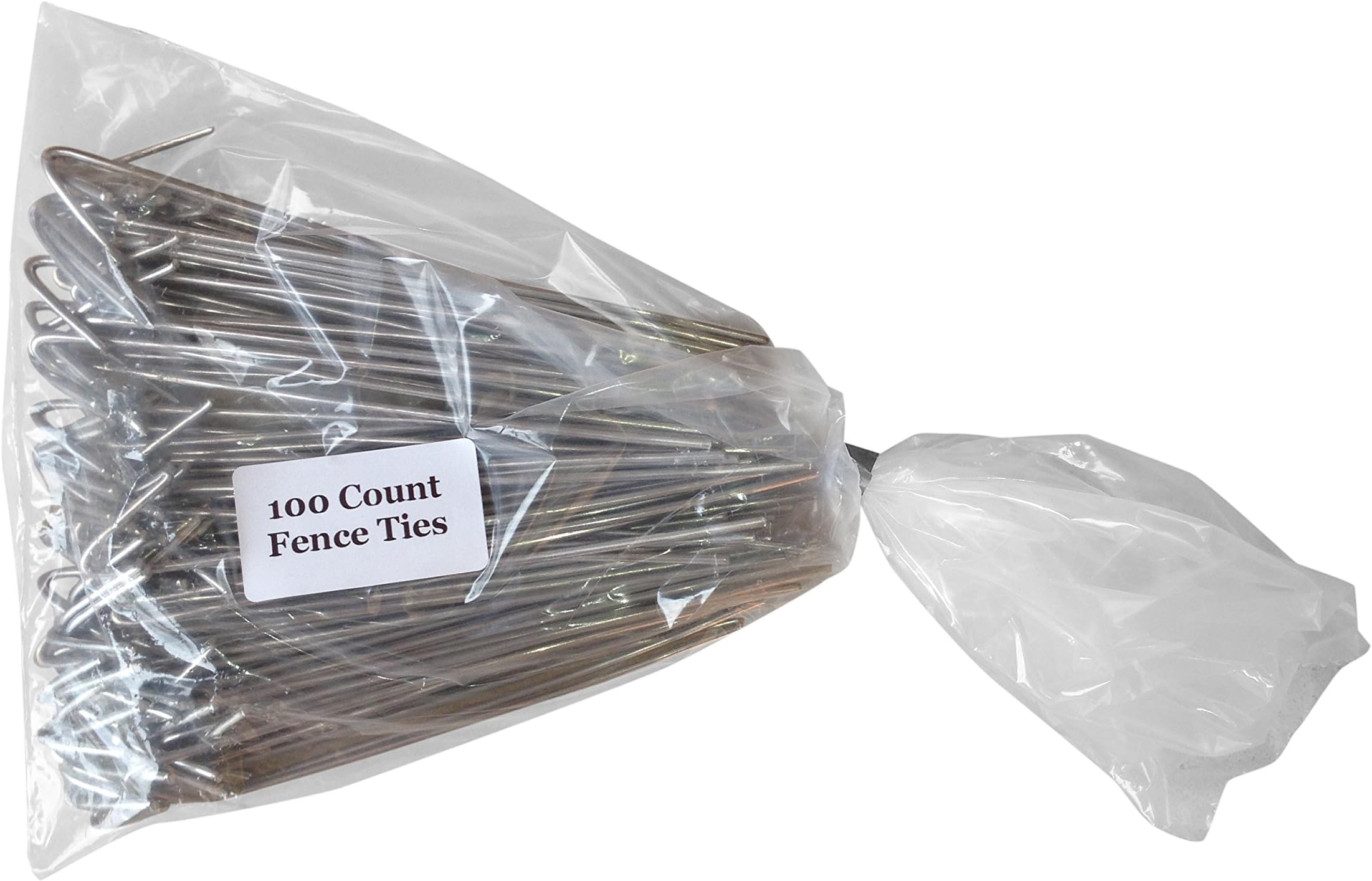 Aluminum Chain Link Fence Ties #33 100 Count Pack 6 1/2 Inch Long