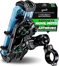 Ultra Resistant Mobile Phone Holder 【Real Anti-Vibration and Anti-Theft】 360° Adjustable Arm for Motorcycle and Bicycle – Smartphones 5.4–7.2 Inches – Mobile Phone Holder – Bike Phone Holder