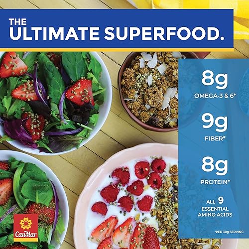 Miniatura 3 de CanMar Semillas de cáñamo tostadas 1199 oz orgánicas