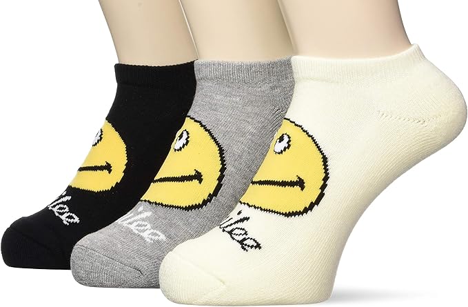 Amazon リー スニーカー甲スマイルソックス 3足セット Lee リー メンズ アソートa 日本 25 27cm Free サイズ スポーツソックス 通販
