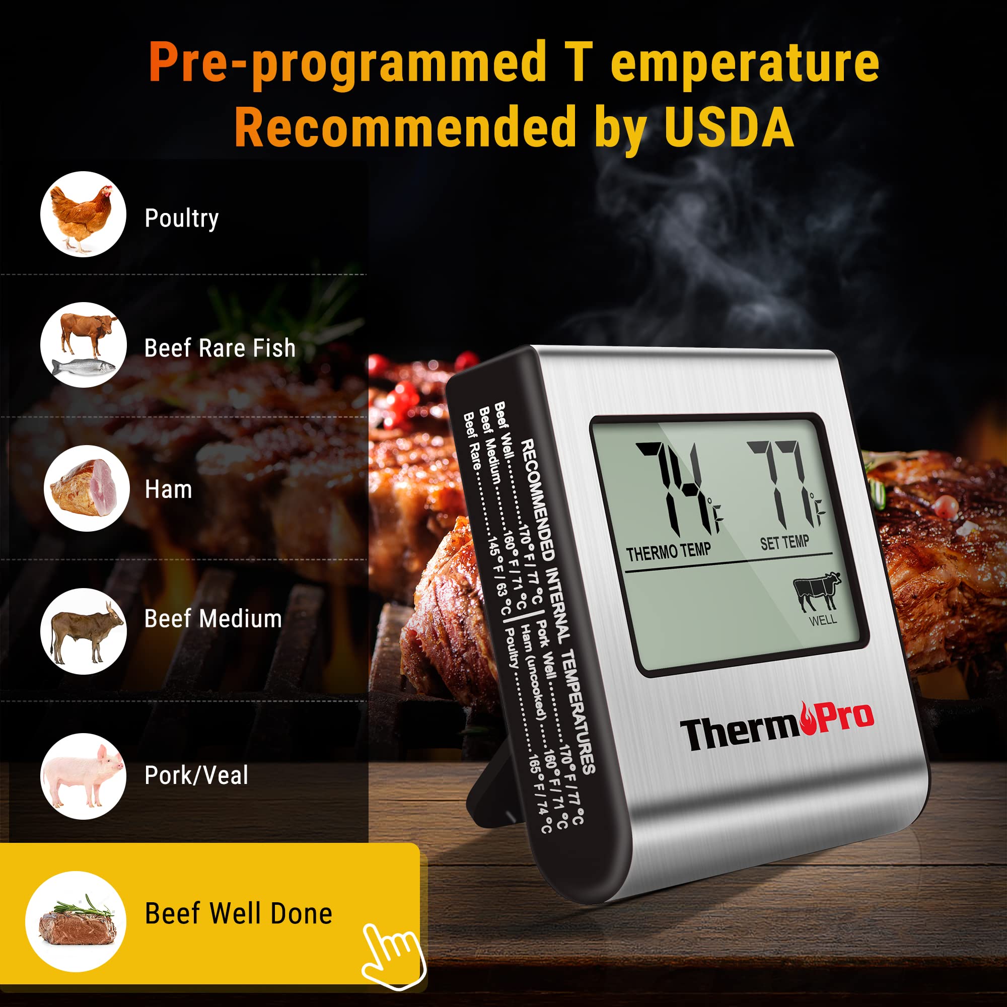 ThermoPro TP-16 grande LC...B017613C3C | Encarguelo.com.ve