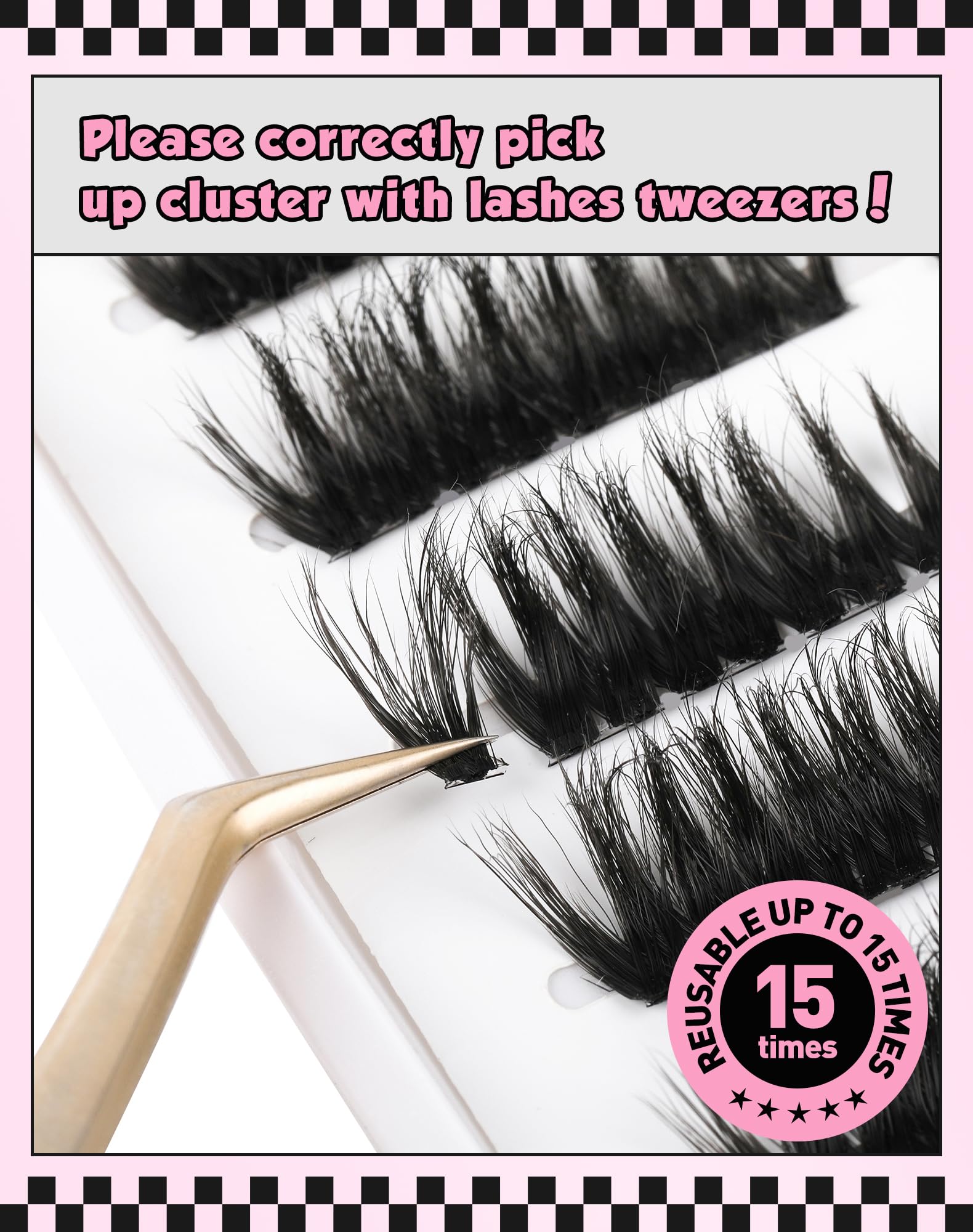 Short Lash Clusters Wispy C Curl Eyelash Clusters Volume Individual Eyelashes Natural Cluster Eyelash Extensions Natural Looking Cluster Lashes by Jiocolor(C Curl, 8-14mm): DY30
