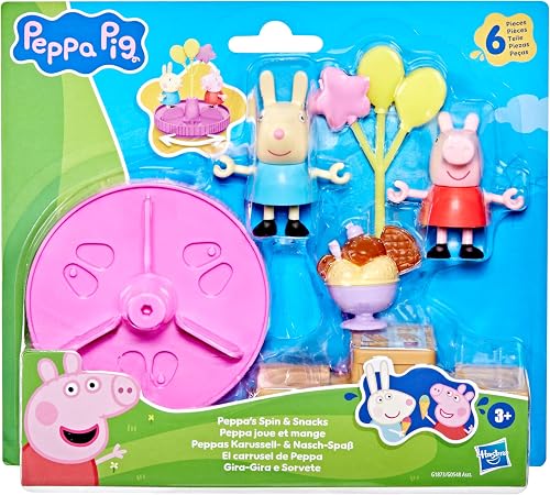PEPPA PIG PEPPAS SPIN AND SNACKS