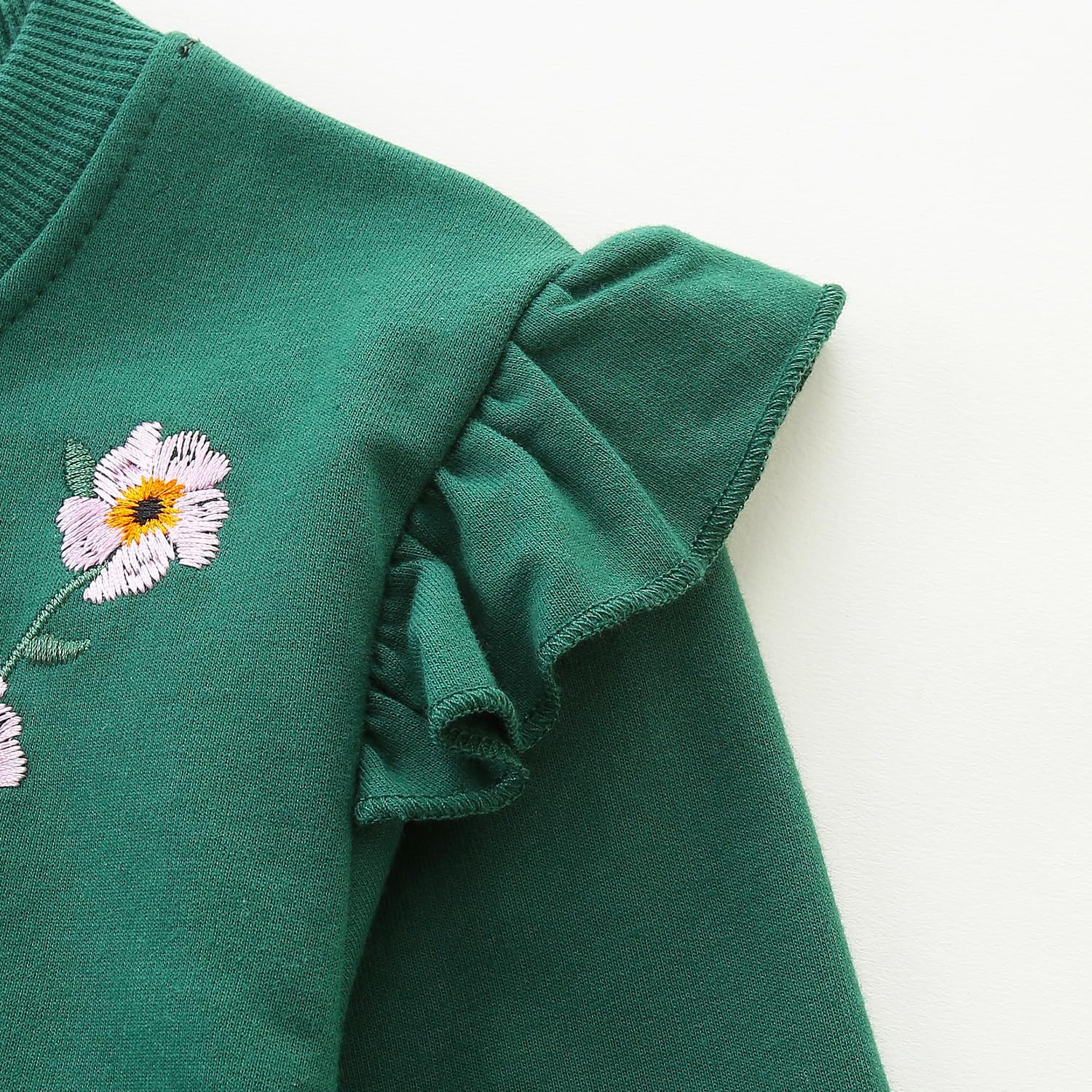 Bumeex 100% Cotton Toddler Girl's Cute Cartoon Long Sleeve Sweatshirt Clothes Clothing Outfits 2-7Y - Image 3