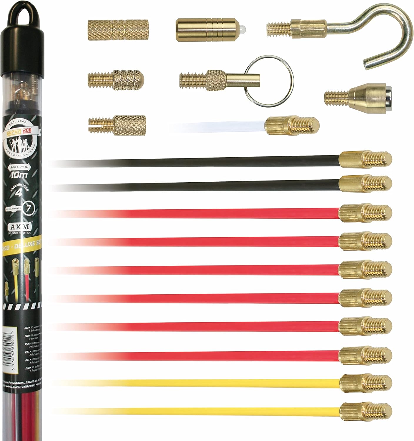 KLEIN TOOLS CRSD Superrod Deluxe Set Cable Puller