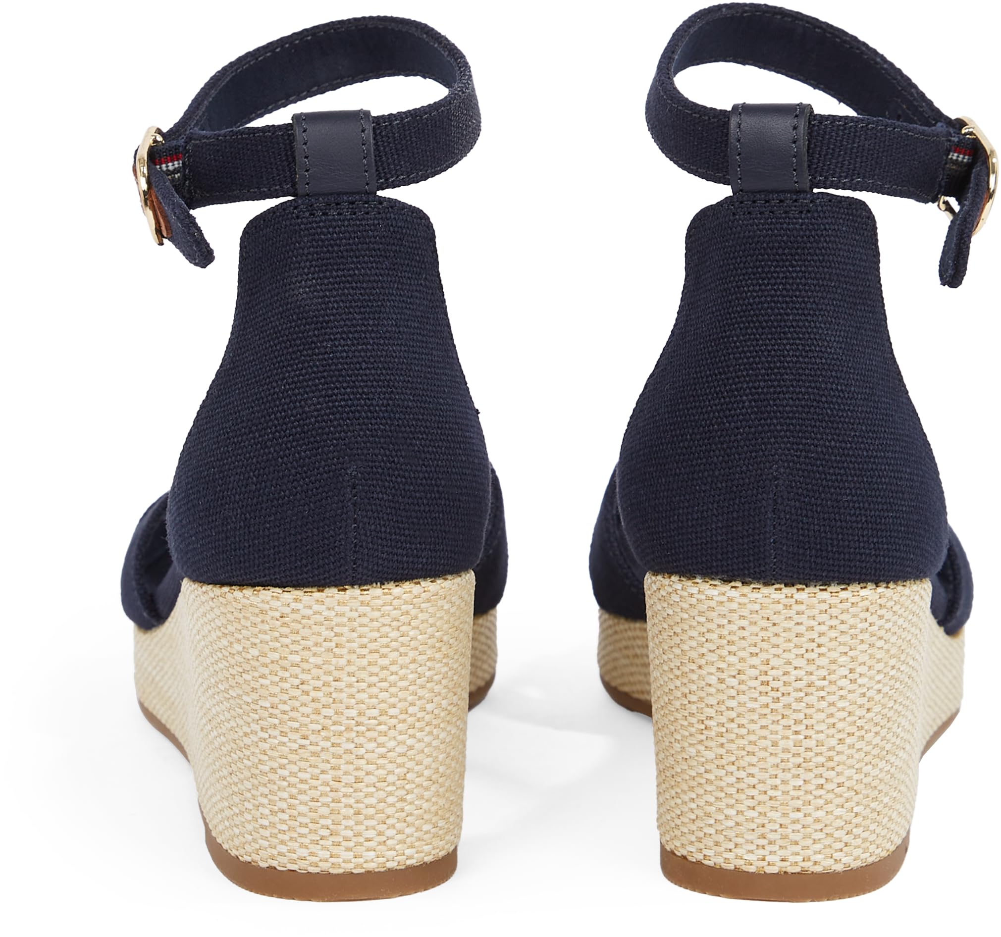 Tommy Hilfiger Kobiety Flag Criss-cros Mid Wedge Espad Fw0fw08481Espadryle na koturnie