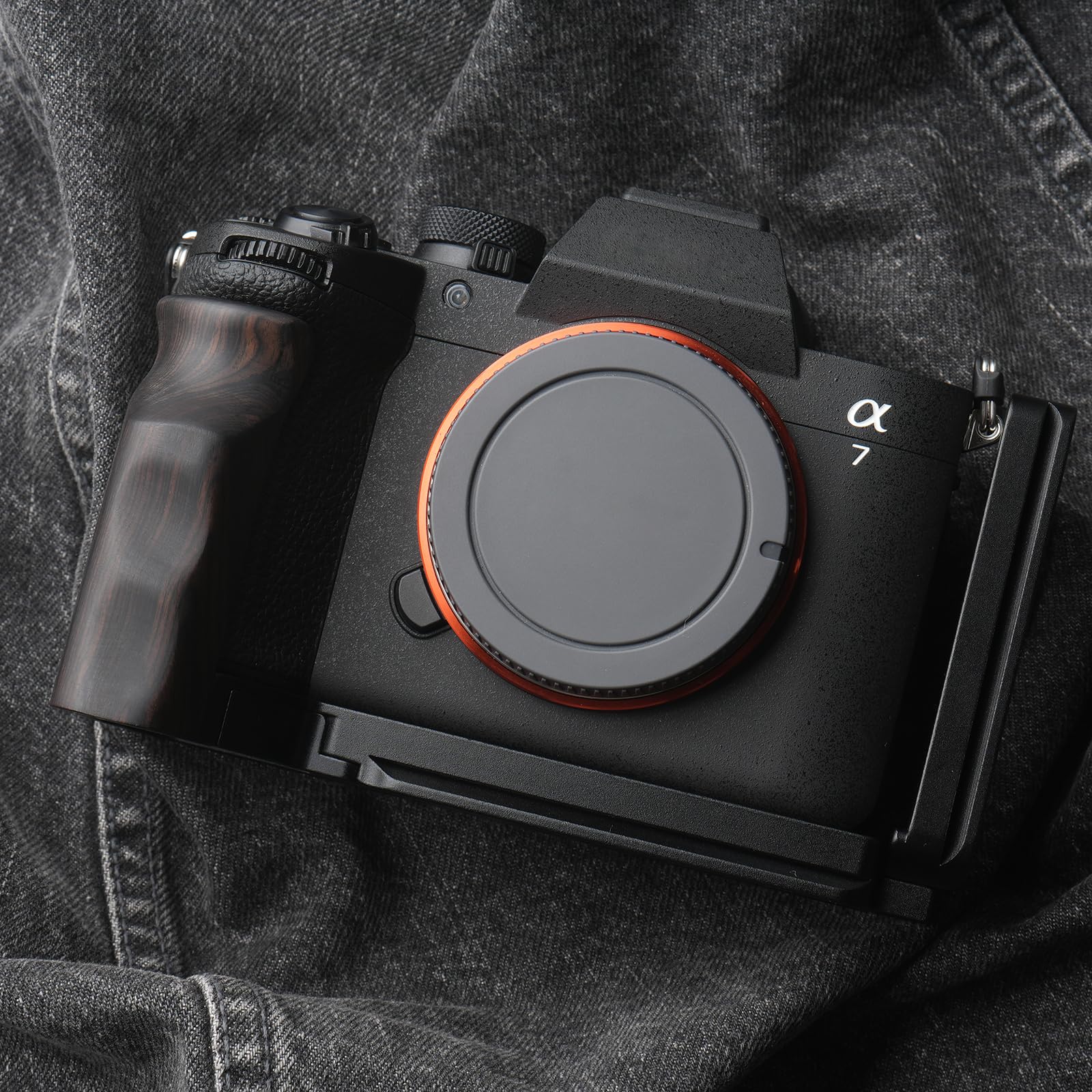 Amazon | RYDSCAM 実木 カメラグリップ 、対応 Sony ソニー a7v A7M5