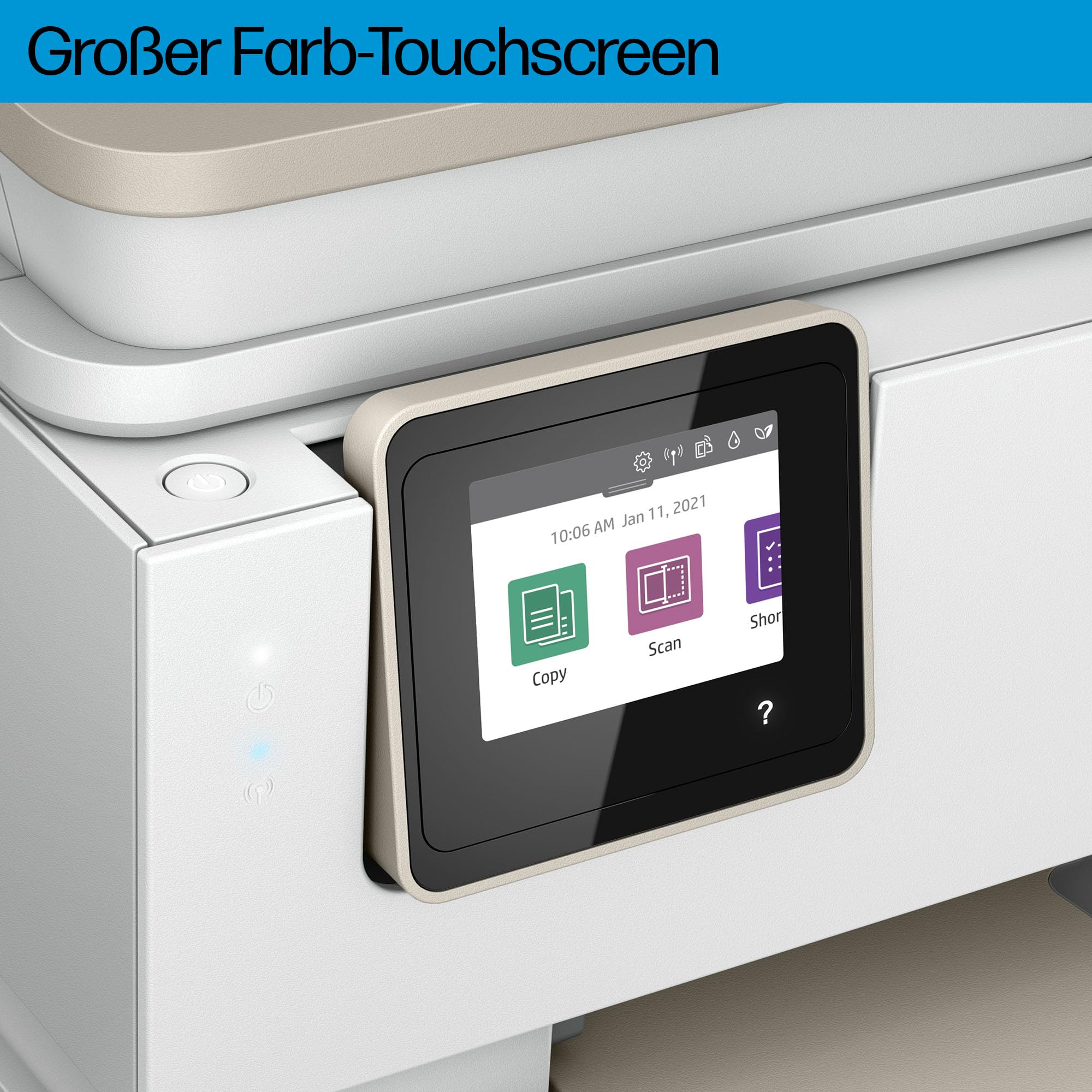 HP Envy Inspire 7920e Multifunktionsdrucker, Tintenstrahldrucker, 6 Monate gratis drucken Instant Ink inklusive, Drucken, Scannen, Kopieren, Fotodruck, ADF, DIN A4, WLAN, Airprint