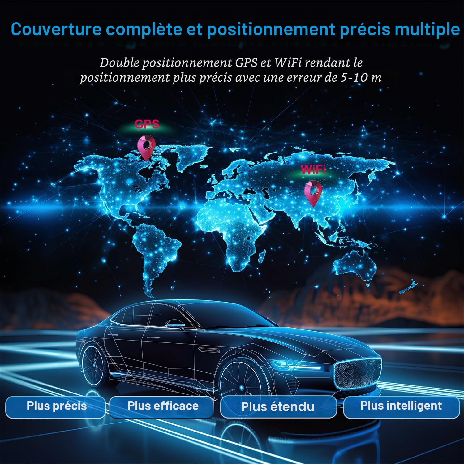 SinoTrack Traceur GPS 4G - Mini localisateur pour enfants, personnes âgées et patients souffrant de démence - Suivi de localisation en direct avec fonction d'alarme - Jusqu'à 2-3 jours d'autonomie