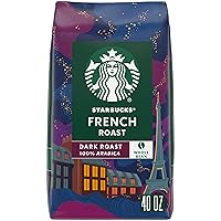 Vista 86 de Starbucks - Café molido tostado oscuro Espresso Roast 100% Arábica, 1 bolsa (18 onzas)