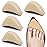 WLLHYF 2 Pairs Soft Sponge Adjustable Shoe Filler, Big Toe Plug Foot Brace Pads Unisex Inserts for High Heel Women Reusable Make Shoes Fit