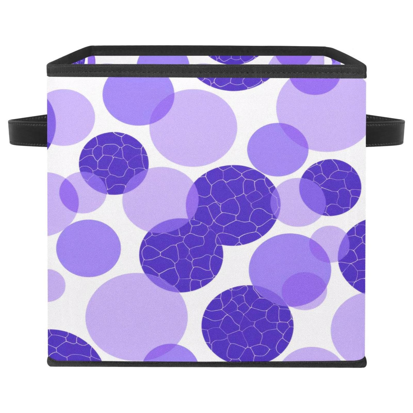 Panier de rangement pour la maison violet géométrique idéal dans le salon