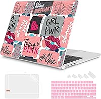 Vista 16 de Mektron Diseñada para MacBook Air 2025/2024/2023 de 15 PULGADAS M4 A3241 /M3 A3114 /M2 A2941, Carcasa de Cubierta Rígida de Plástico Impreso