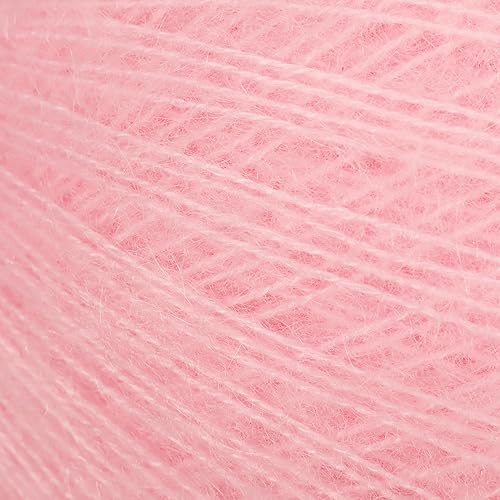 Vista 130 de JubileeYarn Mohair Elixir Yarn - 50 g/madeja Lana mezcla para bebé - Mimosa - 2 madejas 04 Mimosa