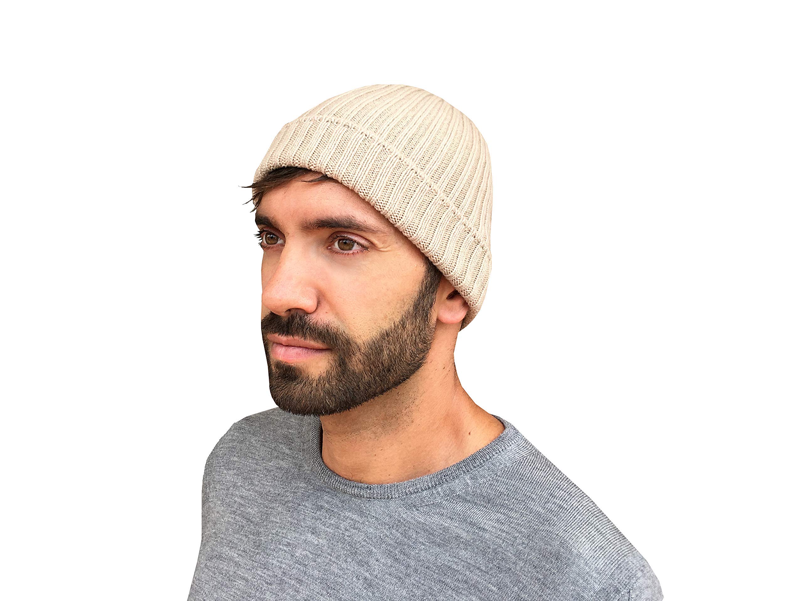 Berretto Cappello Uomo Invernale Cachemire 100%