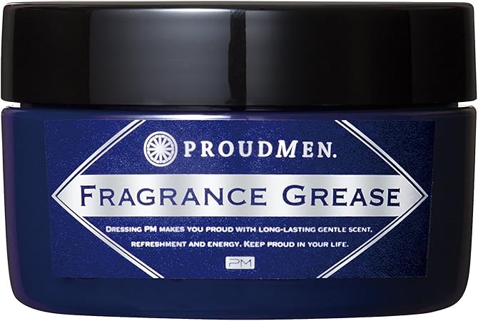 Amazon プラウドメン フレグランスグリース 60g 整髪料 スタイリング剤 ヘアグリース Proudmen プラウドメン ヘアワックス ポマード 通販