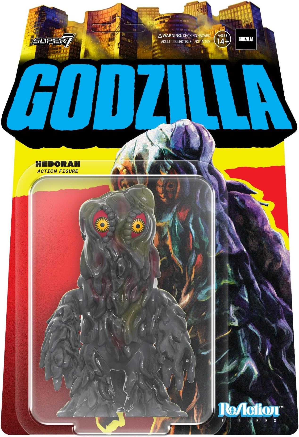 Super7 Toho Godzilla Hedorah - 3.75 in Scale Reaction Figure