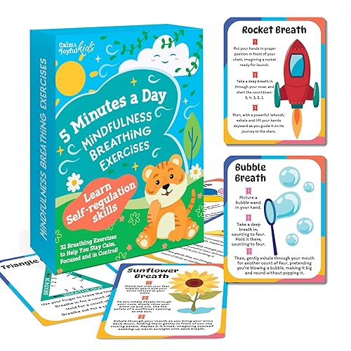 Breathing Cards for Kids – Mindfulness & Calming Corner Kit