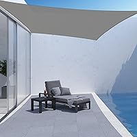 Vista 5 de AsterOutdoor - Toldo parasol rectangular de 12 x 16 pies, Toldo con bloqueador ultravioleta para patio, patio trasero, césped, jardín, actividades