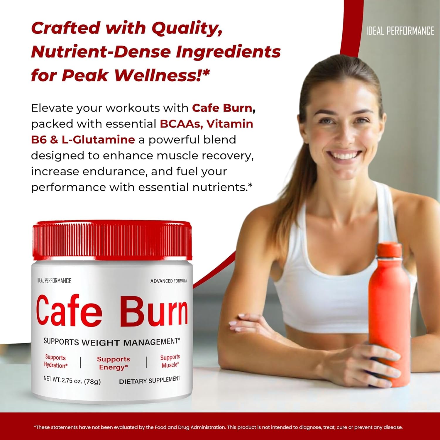 Cafe Burn Powder, Official Cafe Burn Health Supplement - Maximum Strength, All Natural Support Energy, Fitness Goals & Active Lifestyle, Advanced Formula CafeBurn Powder Reviews (2 Pack)