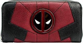 Marvel Deadpool Anti-Hero garnitur górę Portfel Portmonetka Czerwony