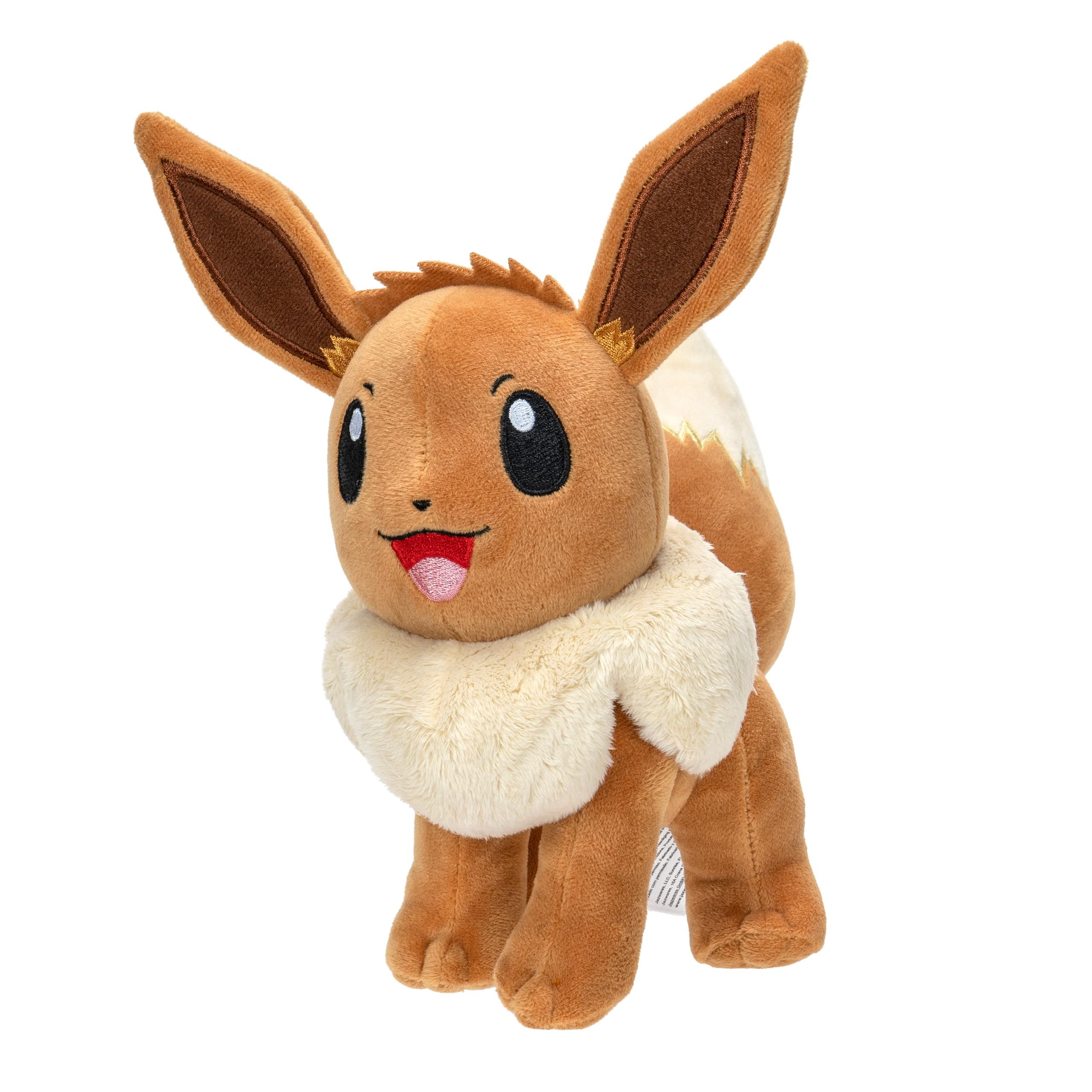 Pokémon Samochód osobowy 4018-20 cm plusz - Evoli, oficjalny plusz