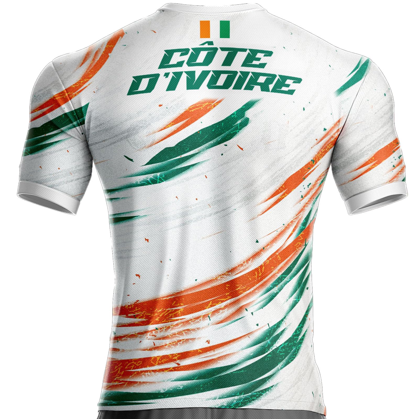 Maglia Costa D'Avorio Calcio CI-910 Bandiera Avoriana